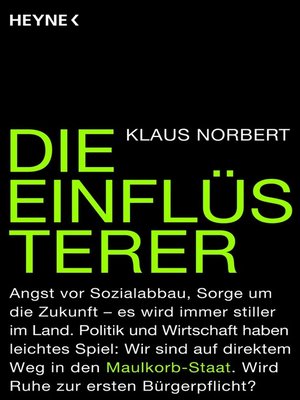 cover image of Die Einflüsterer